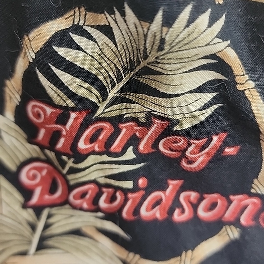 Harley-Davidson Motorcycles Vintage 100% cotton casual button-down shirt szM WOW - Picture 5 of 10